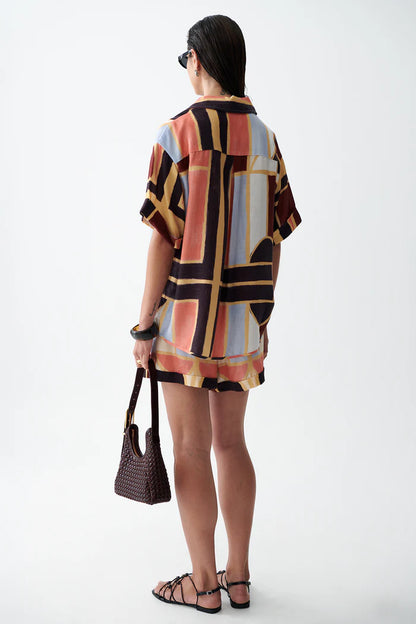 Sancia | La chemise Johanna - Imprimé Mariella