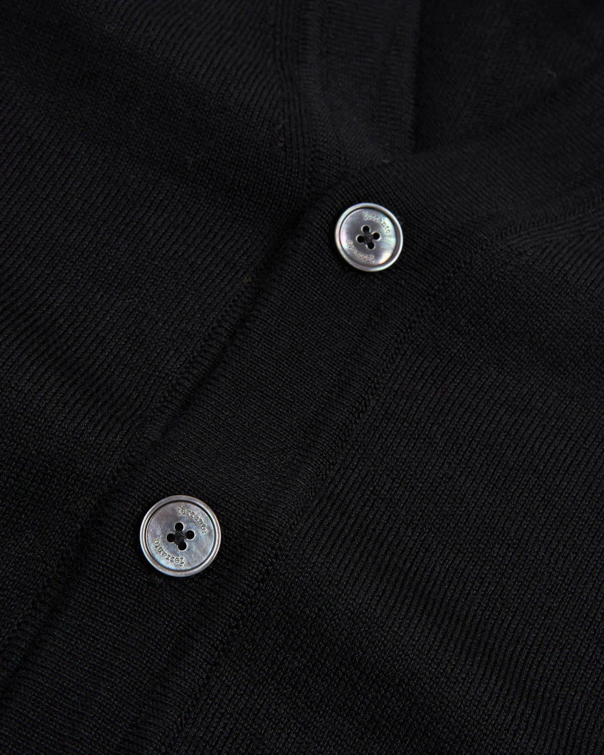 Ferrante | Cardigan en laine mérinos - Noir