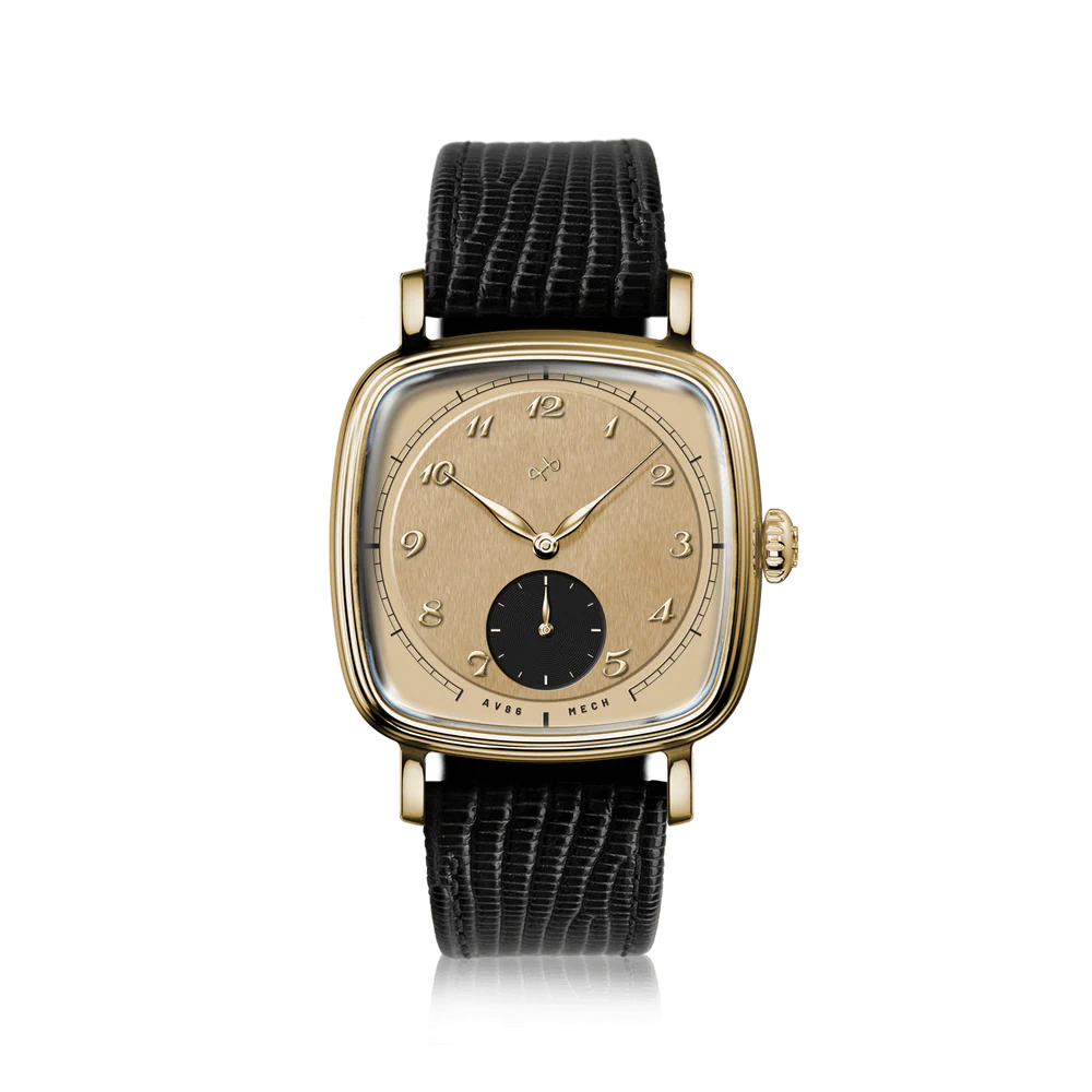 AV86 | Montre mécanique ''1954 Amalfi'' 36 mm | Or / Or