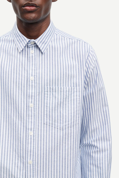 SAMSØE SAMSØE | Chemise "Saryan P" - Oxford rayures larges