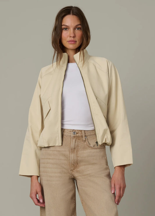 JOE'S | La veste légère à fermeture éclair ''Bubble'' | Beige