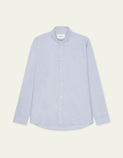 Les deux | Chemise en coton "Flannel douce" - Lavende