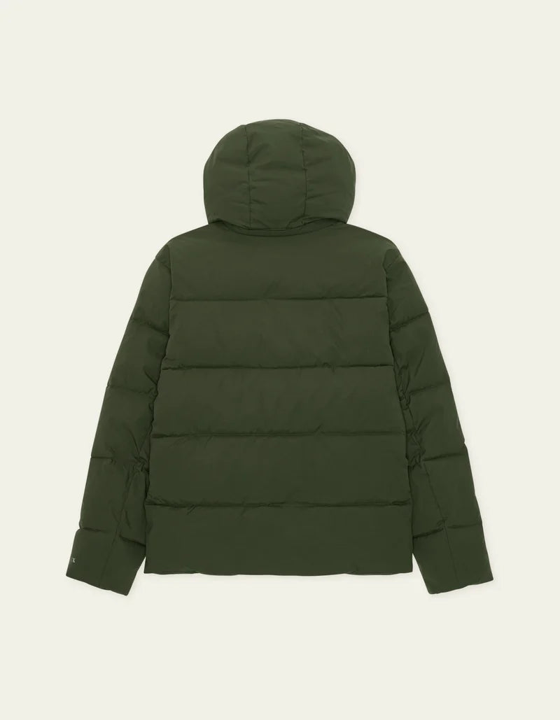 Les deux | Manteau "Puffer" - Vert résine