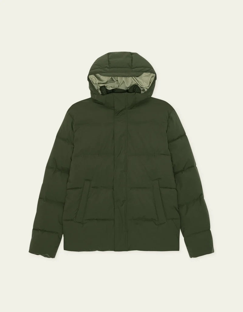 Les deux | Manteau "Puffer" - Vert résine
