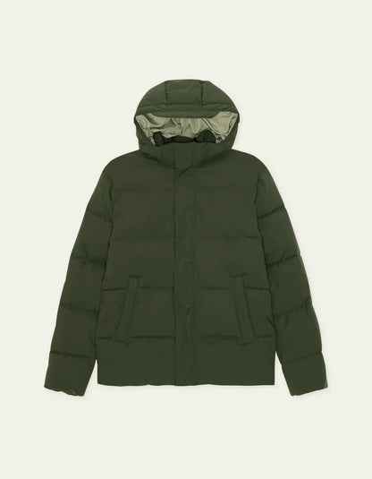 Les deux | Manteau "Puffer" - Vert résine
