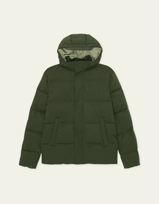 Les deux | Manteau "Puffer" - Vert résine