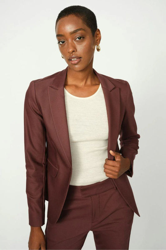 MOS MOSH | Le veston ''Blake Night'' - Marron