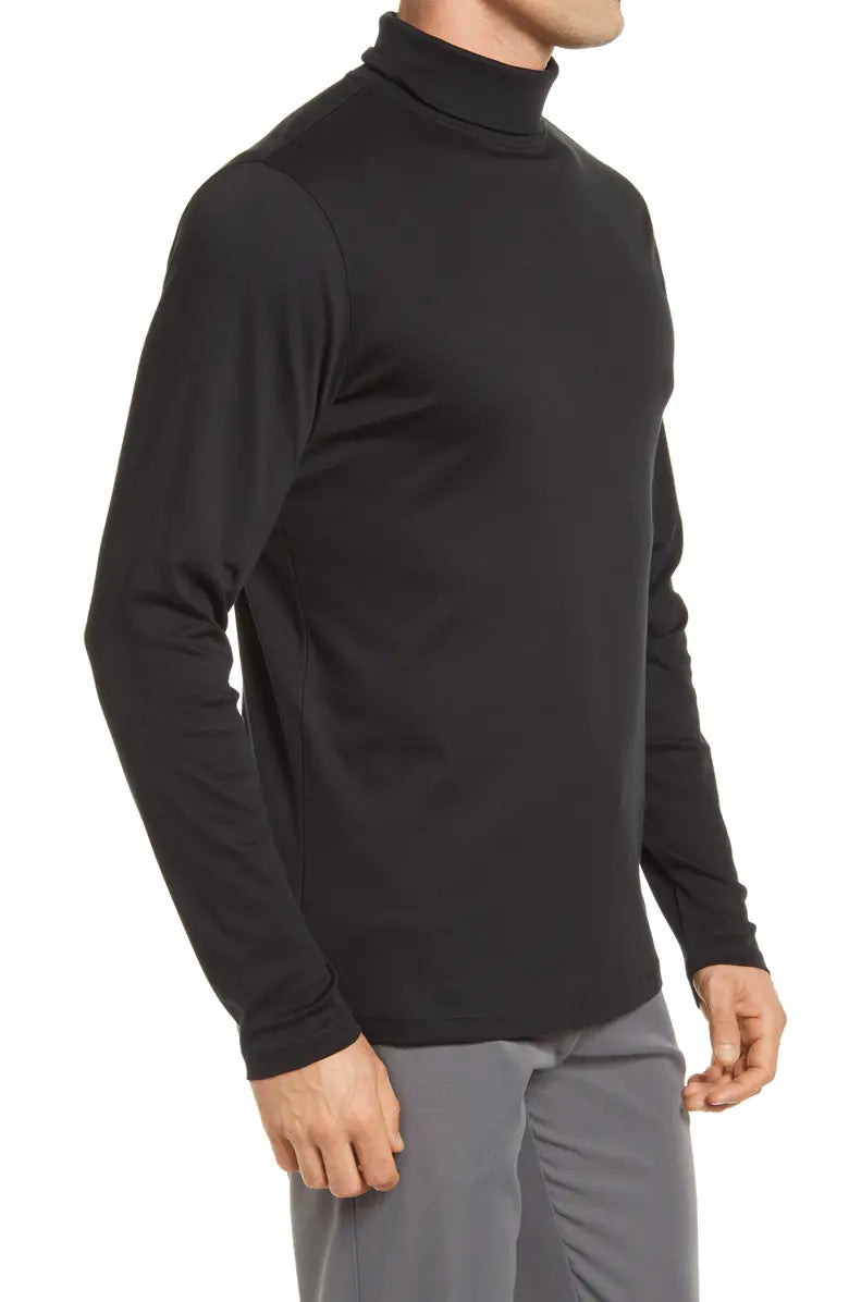 Robert Barakett | Le col roulé en coton Pima ''Georgia'' - Noir