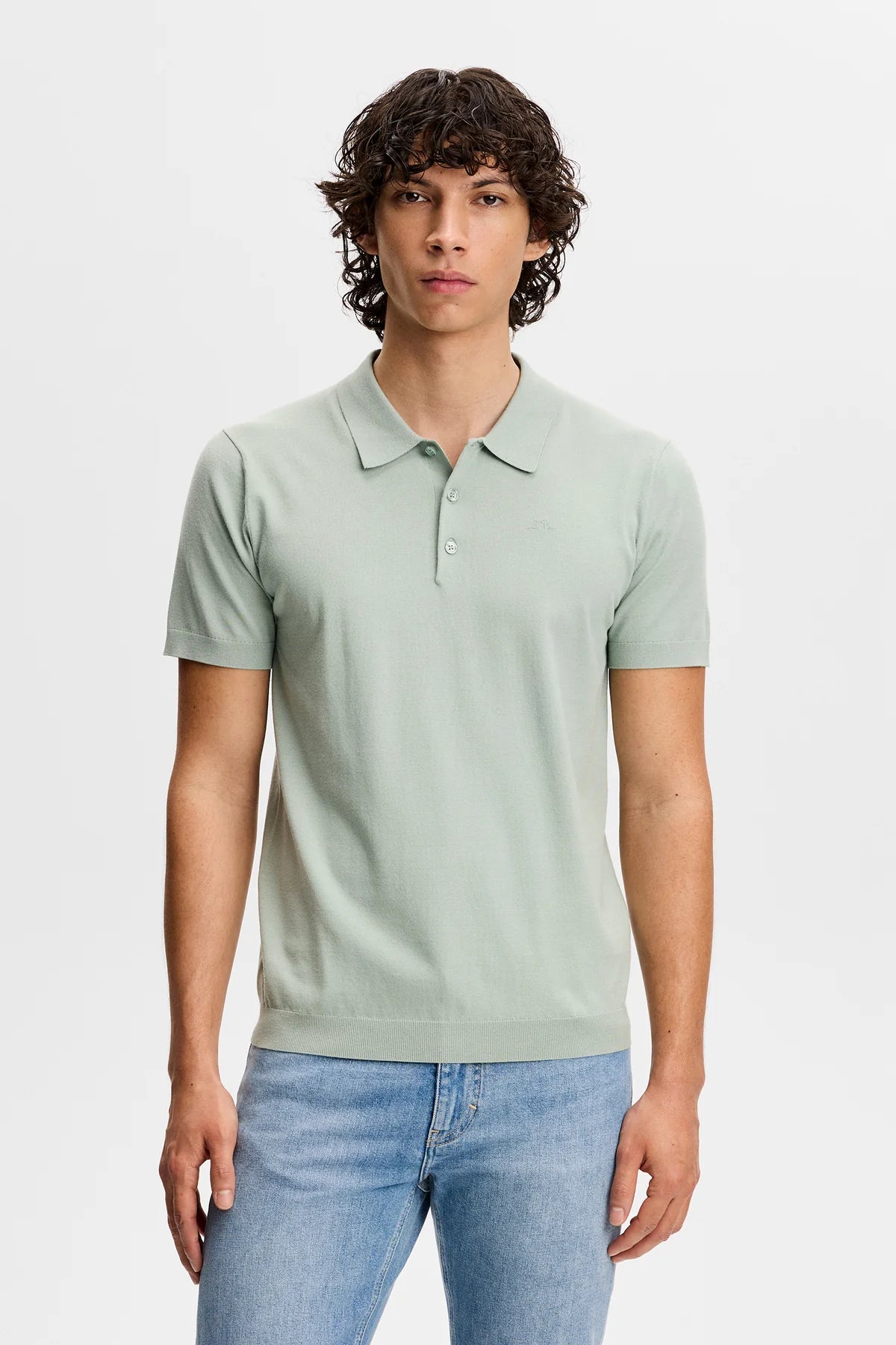 J.Lindeberg | polo à manches courtes "Ridge Knitted" - Vert