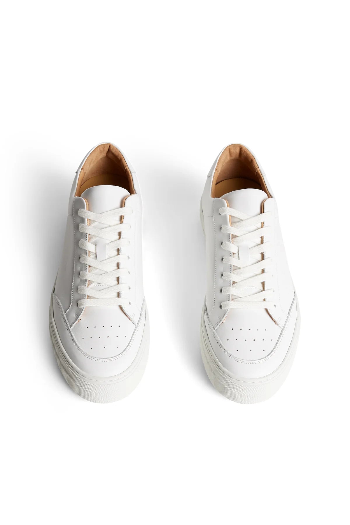 J.Lindeberg | basket en cuir "Art Signature Leather" - Blanc