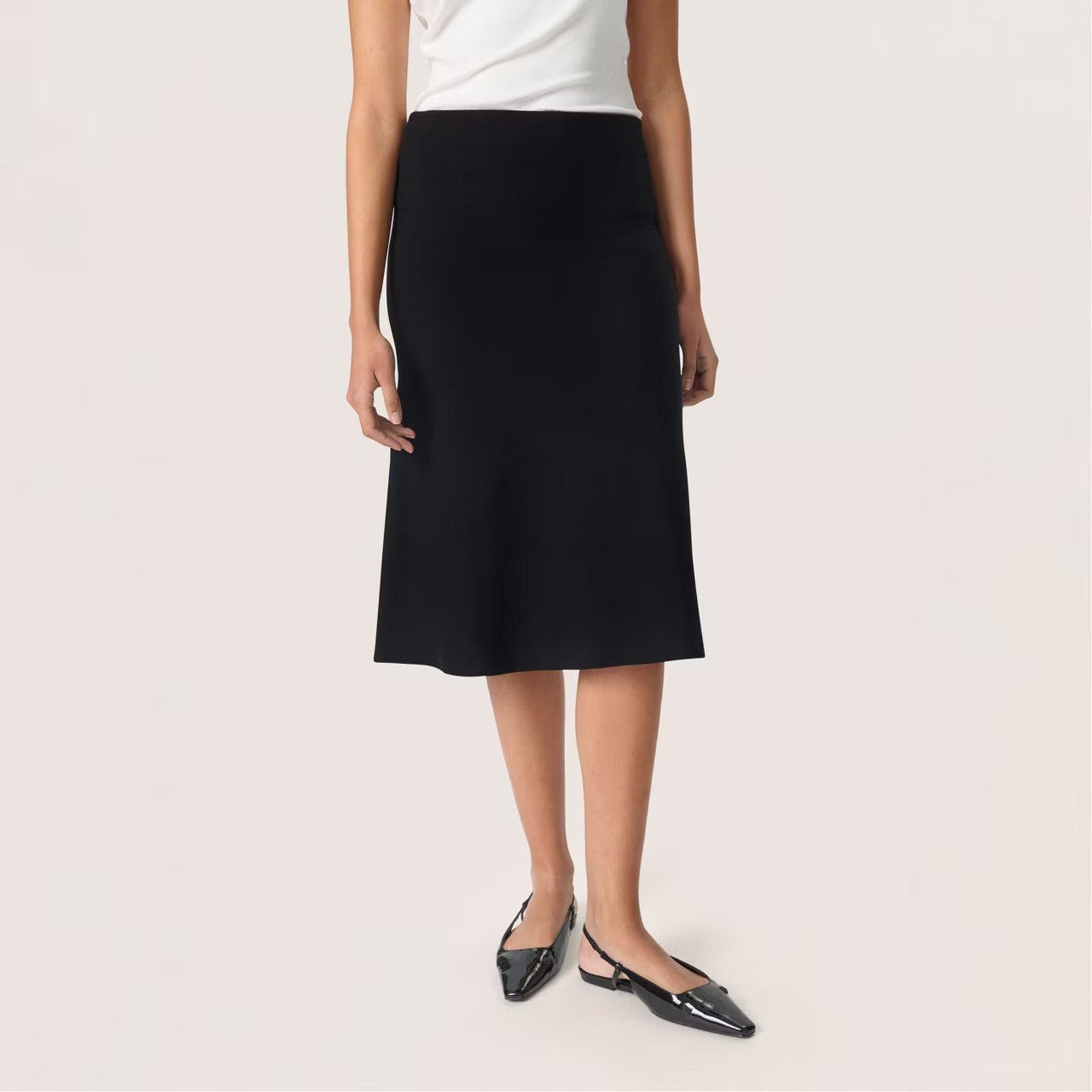 SOAKED IN LUXURY | Jupe "SPINA" - Noir