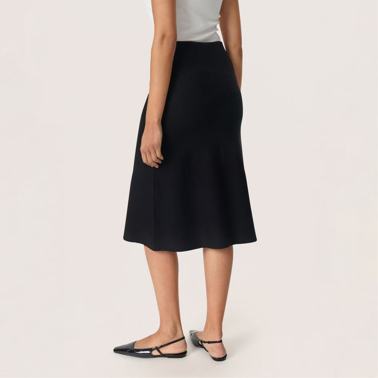 SOAKED IN LUXURY | Jupe "SPINA" - Noir
