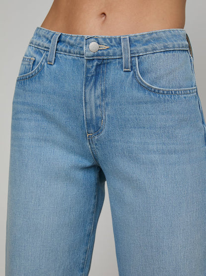 L'AGENCE| Jeans 'Bex Rodeo' | Bleu pâle