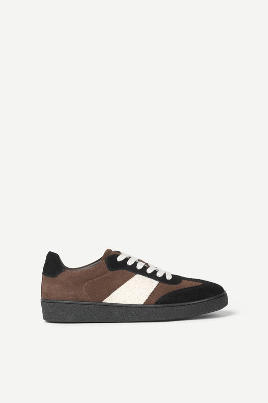 SAMSØE | Baskets "Sanoa"- Noir et brun