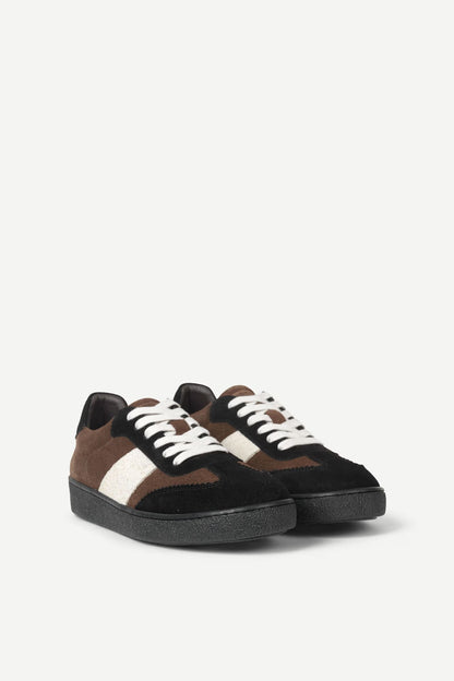 SAMSØE | Baskets "Sanoa"- Noir et brun