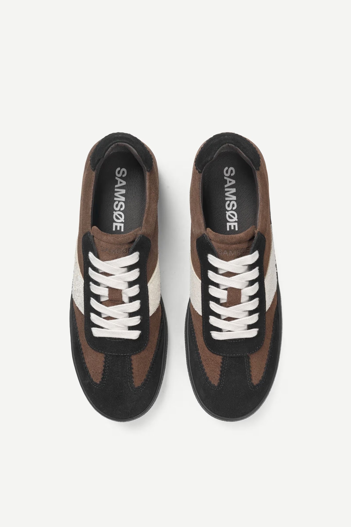 SAMSØE | Baskets "Sanoa"- Noir et brun