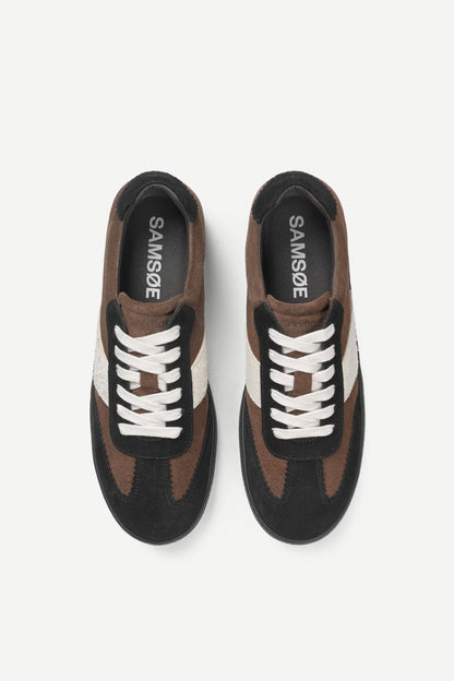 SAMSØE | Baskets "Sanoa"- Noir et brun