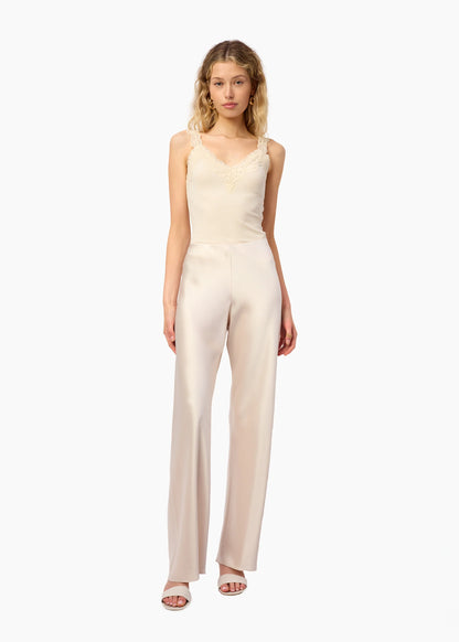 Cami NYC | Pantalon ''Bristol'' taille mi-haute - Avoine