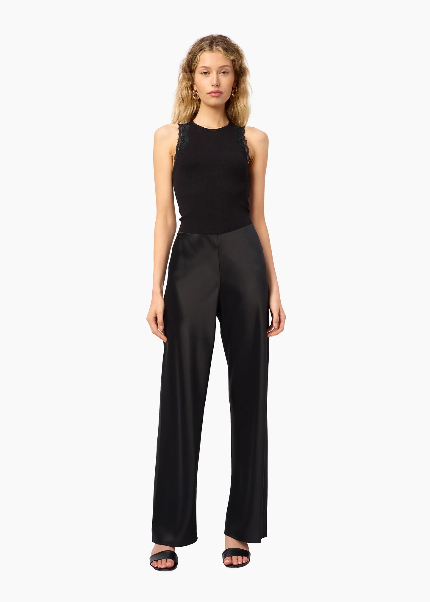 Cami NYC | Pantalon ''Bristol'' taille mi-haute - Noir