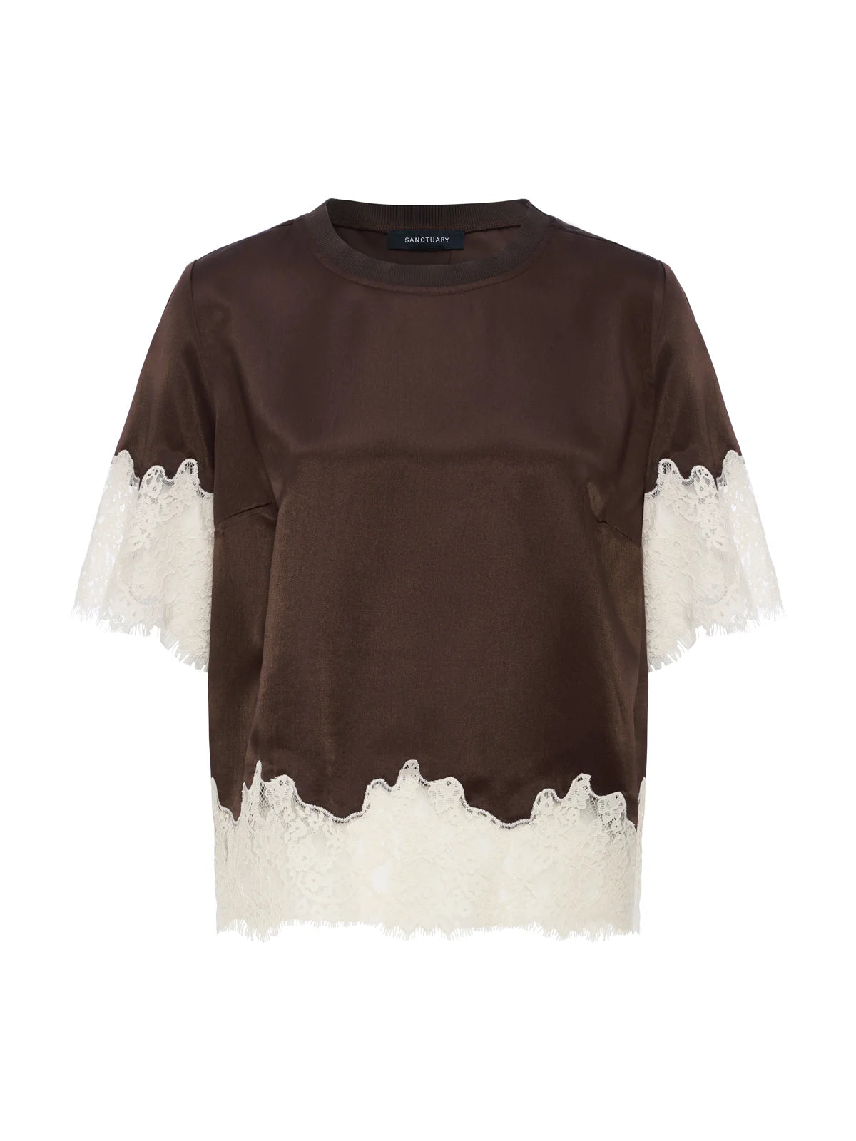Sanctuary | Haut en dentelle satinée ' One Of A Kind ' | Epresso