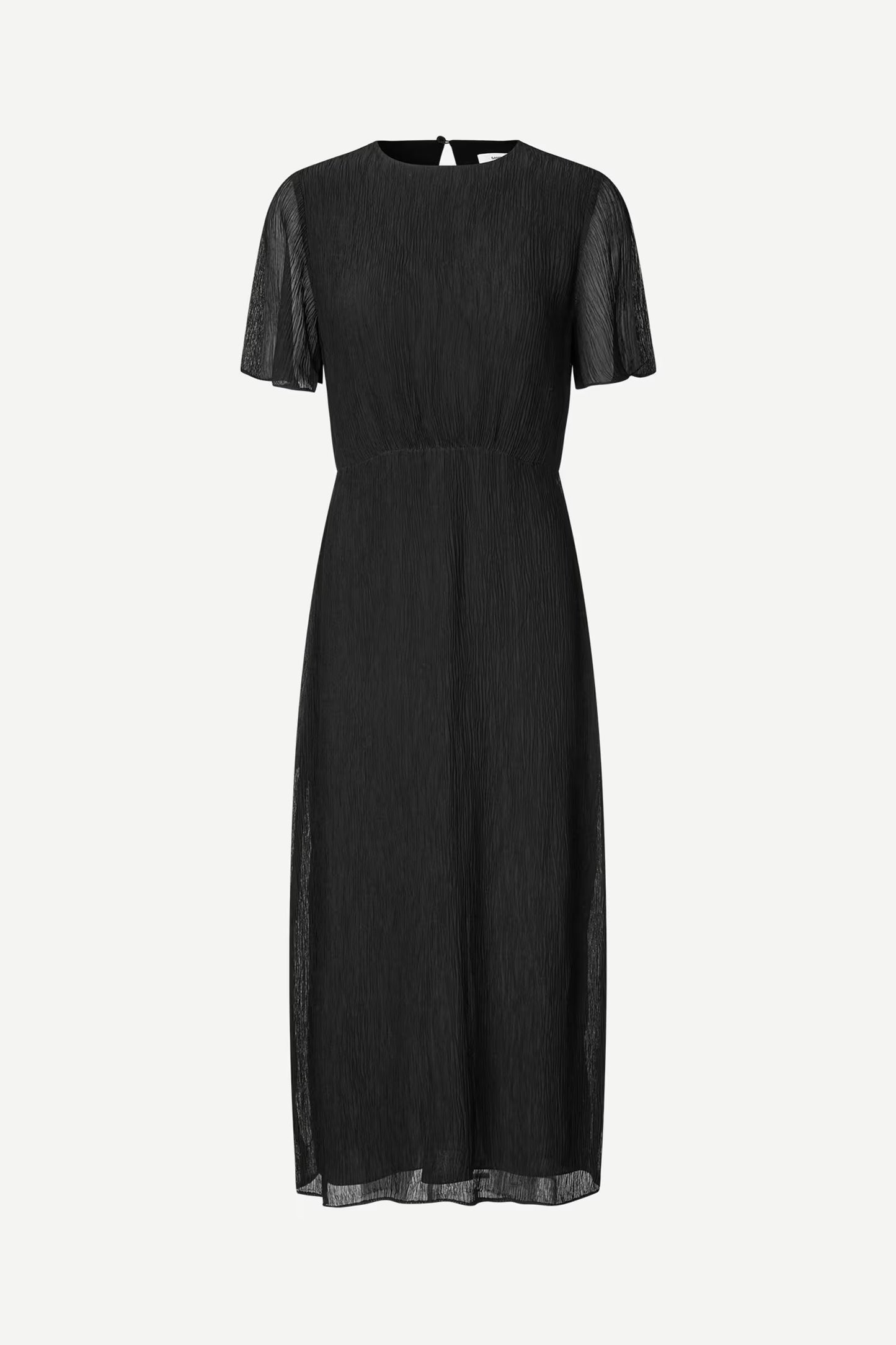 SAMSØE | La robe longue à manches courtes ''Salucindy'' - Noir