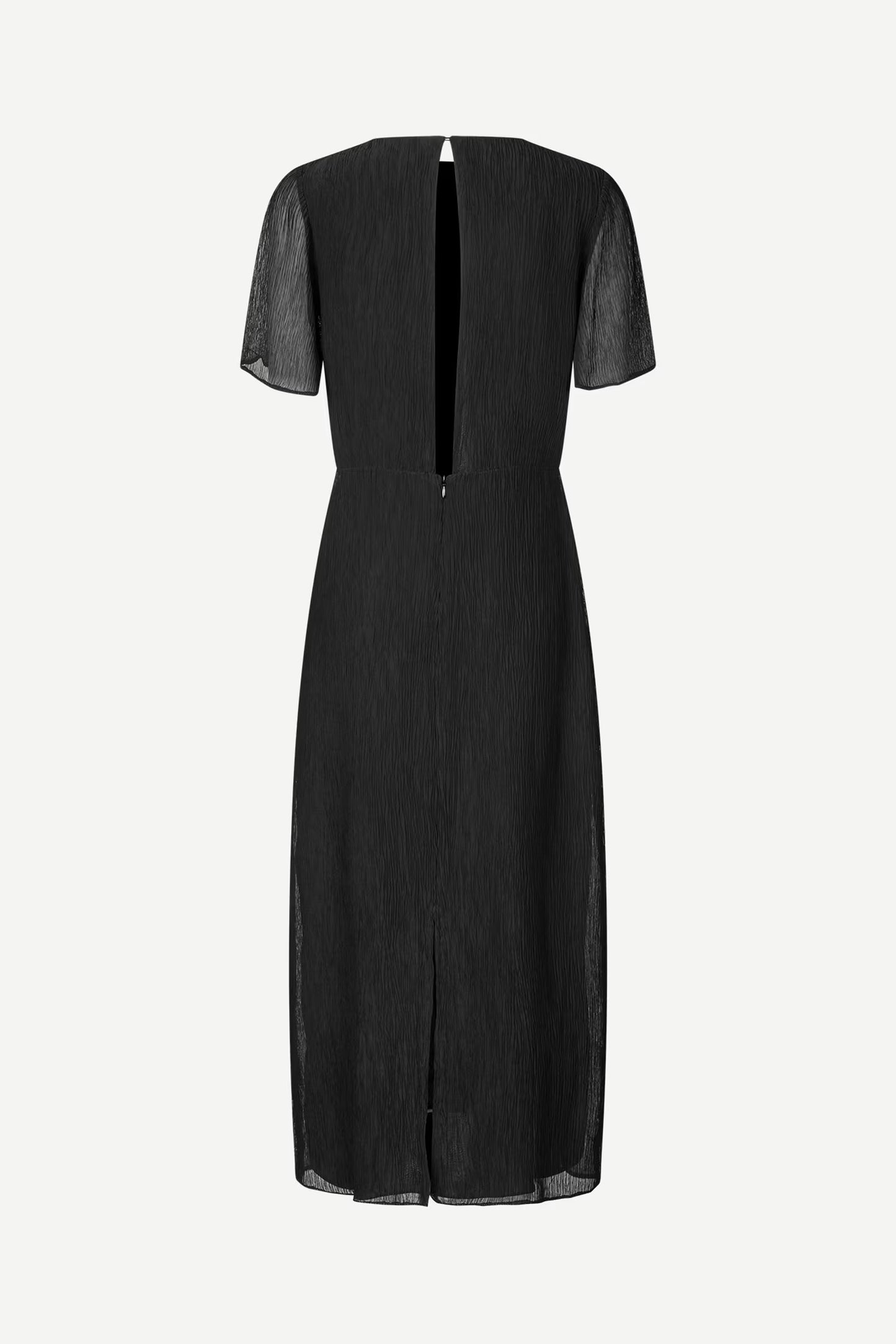 SAMSØE | La robe longue à manches courtes ''Salucindy'' - Noir