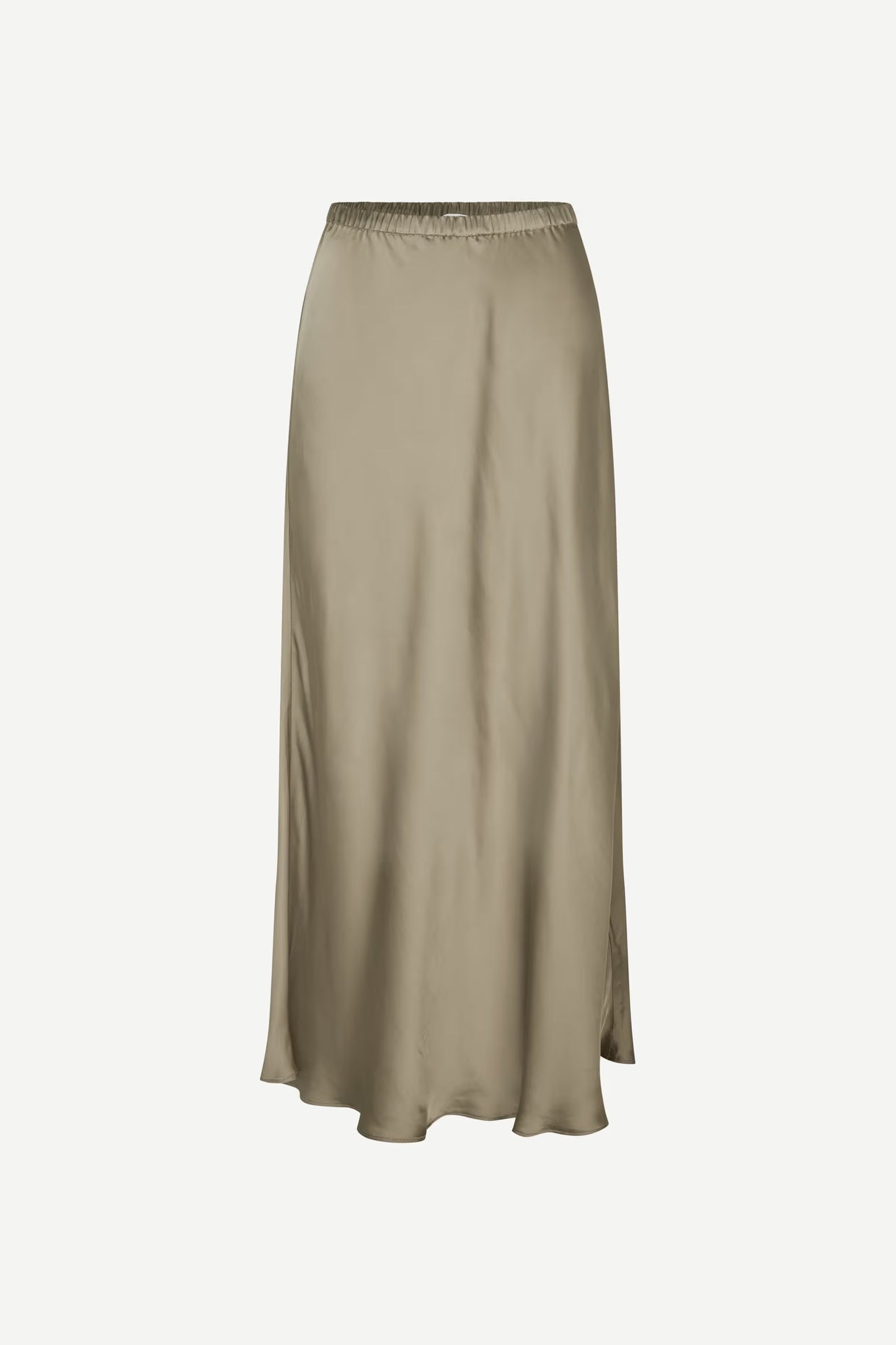 SAMSØE | Jupe satiné "Samiley" - Vert olive