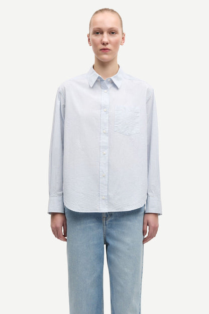 SAMSØE | Chemise ''Salova'' - Bleu