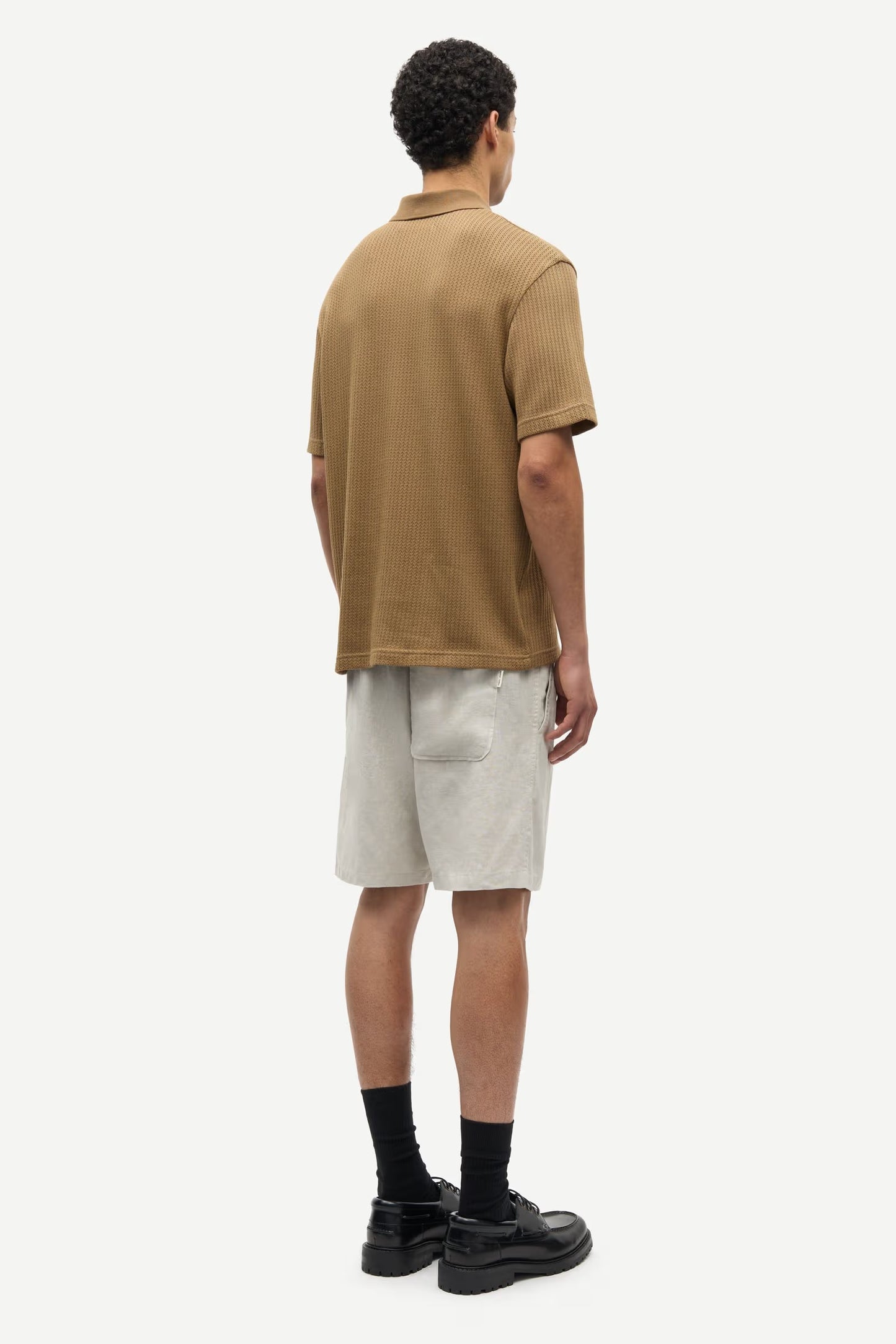 SAMSØE SAMSØE | Polo en maille "Sajase" - Kangourou