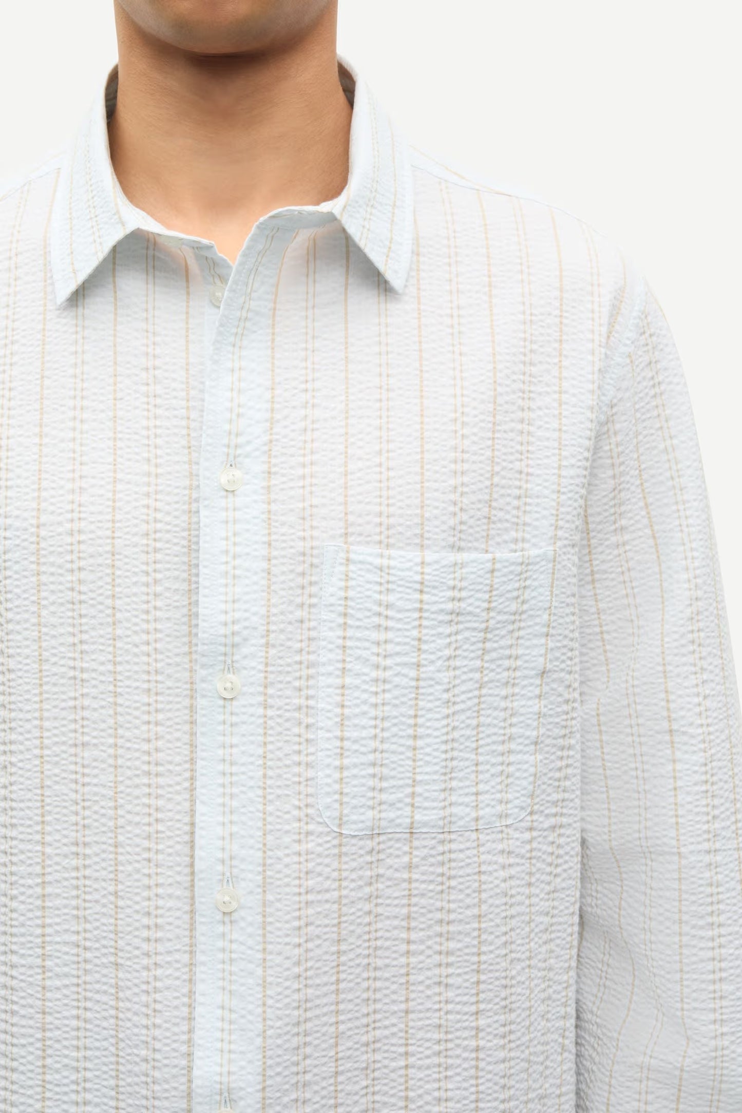 SAMSØE SAMSØE | Chemise à rayures "Saryan J" - Skywriting