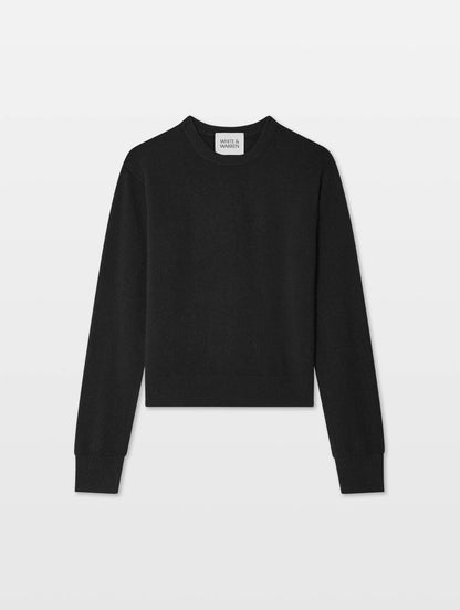 WHITE & WARREN | Pull en cachemire | Noir