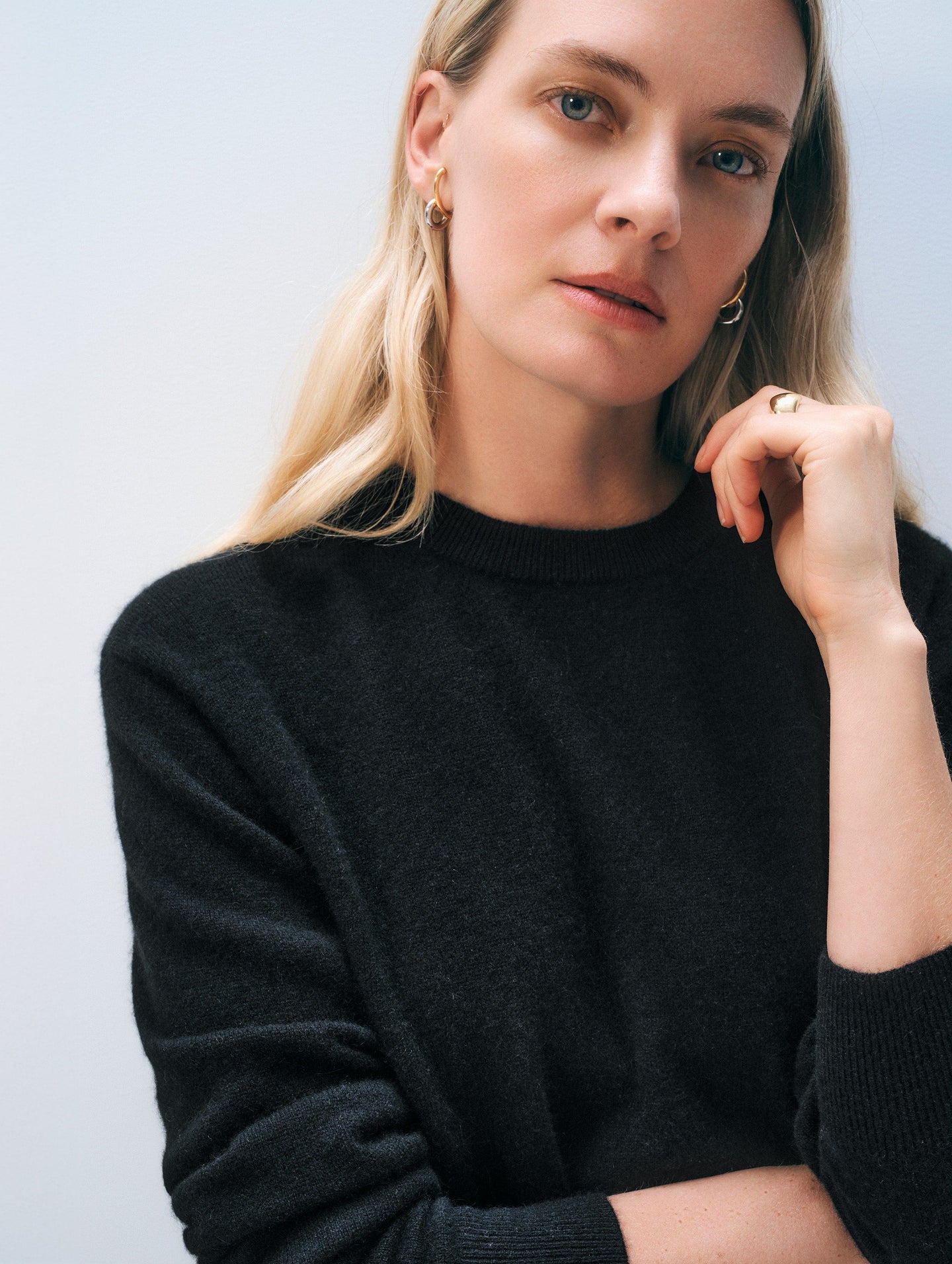 WHITE & WARREN | Pull en cachemire | Noir