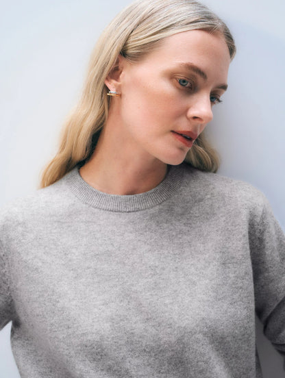 WHITE & WARREN | Pull en cachemire | Gris
