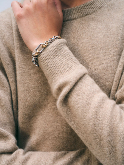 White + Warren |  Pull à col rond en cachemire - Taupe