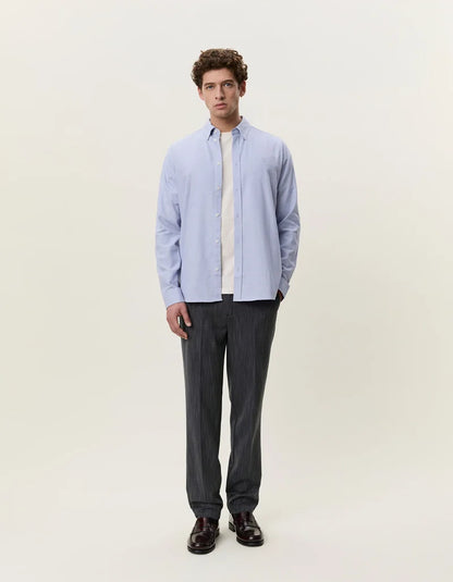 Les deux | Chemise en coton "Flannel douce" - Lavende