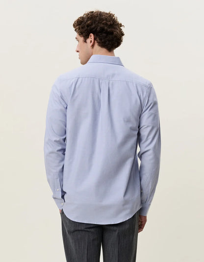 Les deux | Chemise en coton "Flannel douce" - Lavende