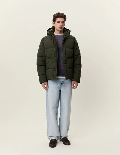 Les deux | Manteau "Puffer" - Vert résine