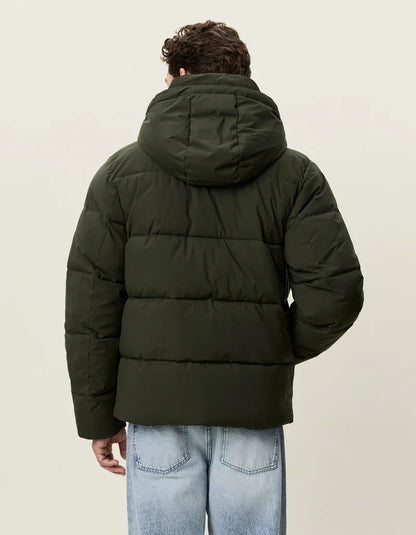 Les deux | Manteau "Puffer" - Vert résine