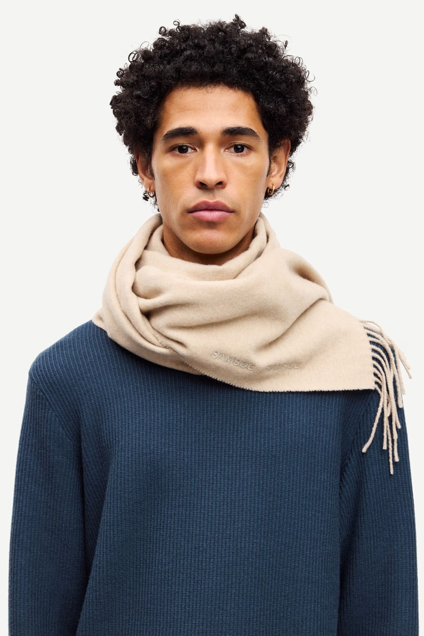 SAMSØE SAMSØE | Foulard "Sajolly" - Ivoire