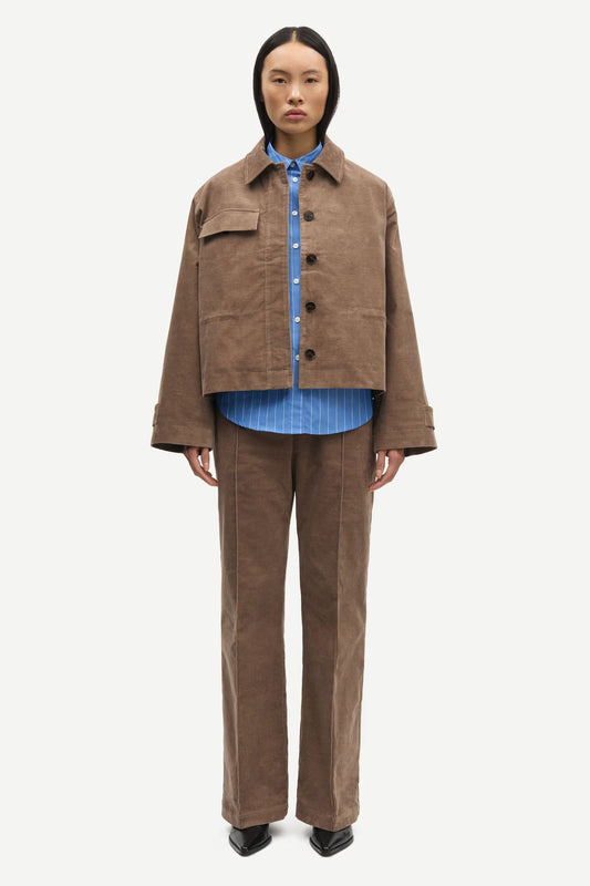 SAMSØE | Pantalons "Salixa" - Taupe