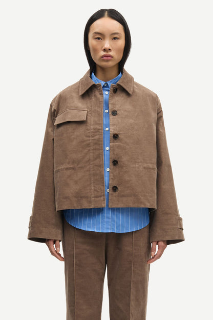 SAMSØE | Veste "Salixa" - Taupe
