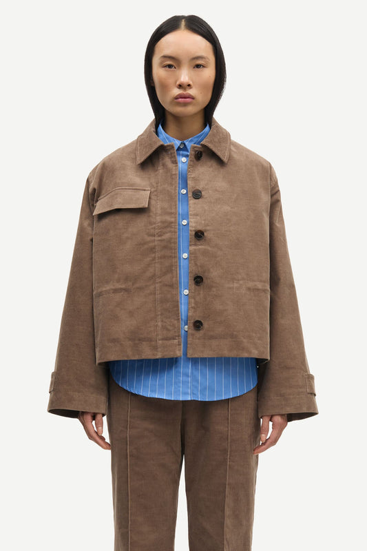 SAMSØE | Veste "Salixa" - Taupe