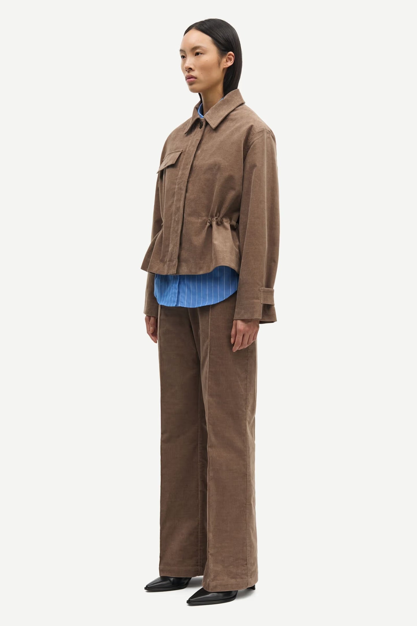 SAMSØE | Veste "Salixa" - Taupe