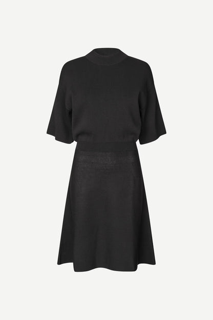 SAMSØE | Robe "SATATIANA"- Noir