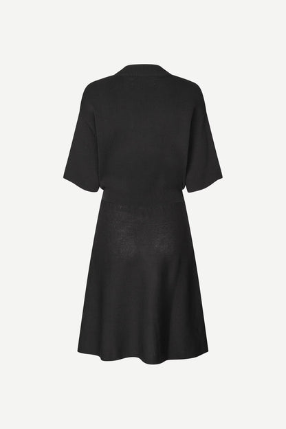 SAMSØE | Robe "SATATIANA"- Noir