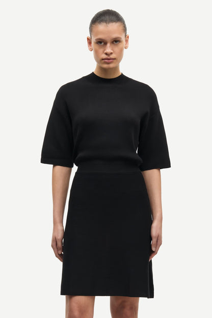 SAMSØE | Robe "SATATIANA"- Noir