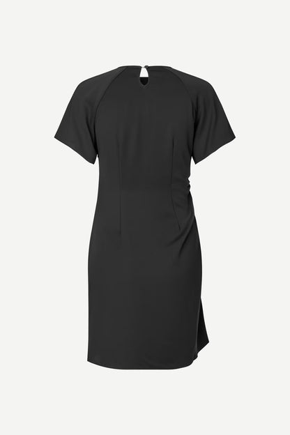 SAMSØE | La robe courte à manches courtes ''Saalbero'' - Noir