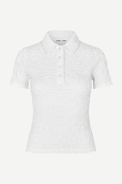 SAMSØE | Polo manches courtes "Sadaisy" - Blanc