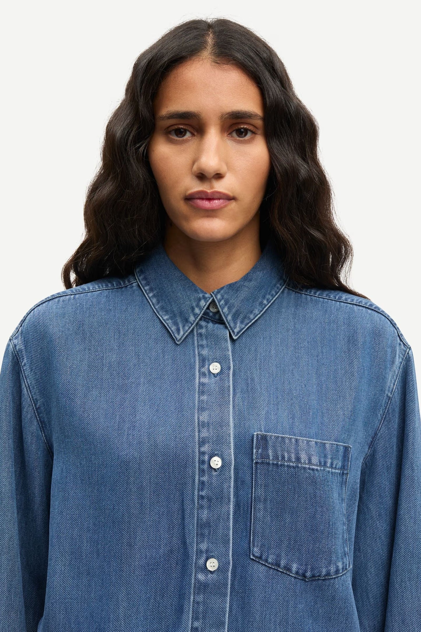 SAMSØE | Robe en Jean "SASKY" - Denim