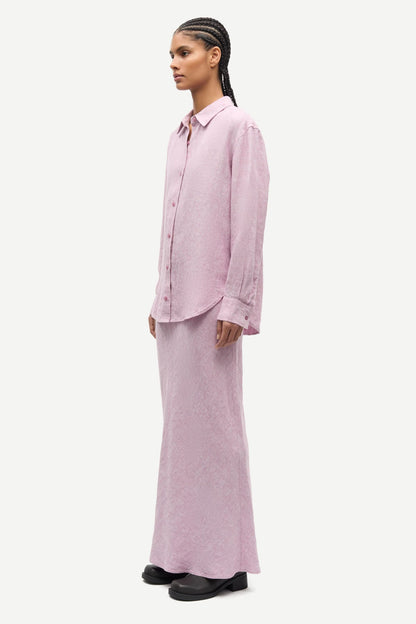 SAMSØE | Chemise en lin "Saloves" - Orchid